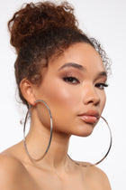 Favorite Pair Hoop Earrings - Silver