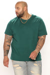 Essential Crew Tee - Hunter