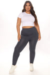 Since Day One Seamless Leggings - Charcoal