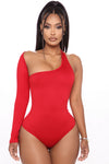 Arms Around Me Bodysuit - Red