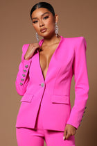 Athena Blazer - Pink