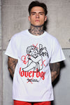 Lonely Lover Boy Short Sleeve Tee - White