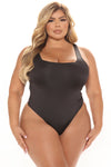 Until The End Bodysuit - Black