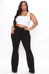 Tall Santorini Super Stretch Flare Jeans - Black