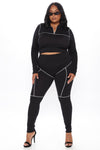 Weekend Warrior Pant Set - Black