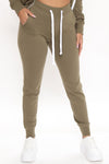 Relaxed Vibe Joggers - Olive