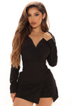 Boss Babe Romper - Black