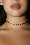 Loving On You Choker - Red