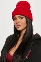 Keep Me Cozy Beanie - Red