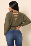 Chilly Nights Sweater - Olive