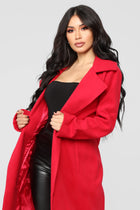 Upper East Side Coat - Red