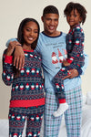 Mini The Holidays With My Gnomes Tight Fit Set - Navy/combo