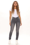 Tall Jessica Skinny Jeans - Grey