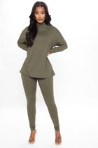 Everything Legging Set - Olive