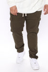 Kyle Cargo Pants - Olive