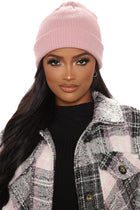 Keep Me Cozy Beanie - Pink