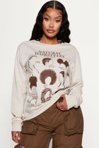 Natural Beauty Long Sleeve Tee - Mustard