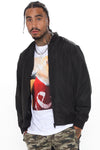 Eddie Bomber Jacket - Black