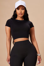 Robin Crop Top - Black