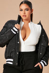 Mrs. Jackson Puffer Jacket - Black