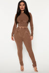 Jaime Legging Set - Brown