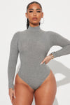 Dana Bodysuit - Charcoal