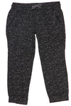 Mini Lil Kid Stretch Twill Moto Jogger - Black