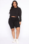 Effortless Seamless Biker Shorts - Black