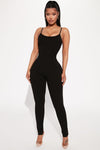 Nova Season Snatched Jumpsuit - Black