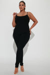 Nova Season Snatched Jumpsuit - Black