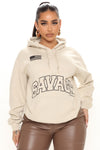 Savage Nation Hoodie - Taupe