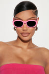 Summer Daze Sunglasses - Pink