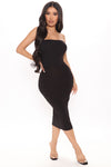 Rhianna Tube Dress - Black