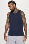 Essential Tank Top - Navy