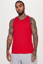 Essential Tank Top - Red