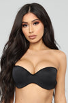 Nice And Easy Multi Way Strapless Bra - Black