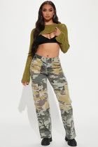 Haight Ashbury Baggy Cargo Pant - Camouflage