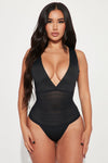 Feeling My Curves Sculpt Shapewear Bodysuit - Black