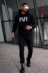 Family Goals Papi Hoodie - Black