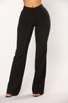 Tasha Dressy High Rise Pants - Black