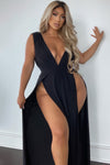 Love Spree Maxi Dress - Black