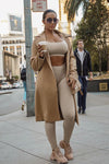 Upper East Side Coat - Camel