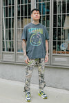 Worker Cargo Pants - Green/combo